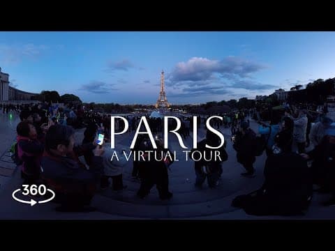 Paris Guided Tour in 360° VR