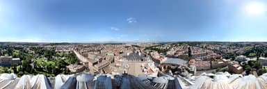 2011 05 16 Vatican Gigapixel View From St Peter Basilica Cupola