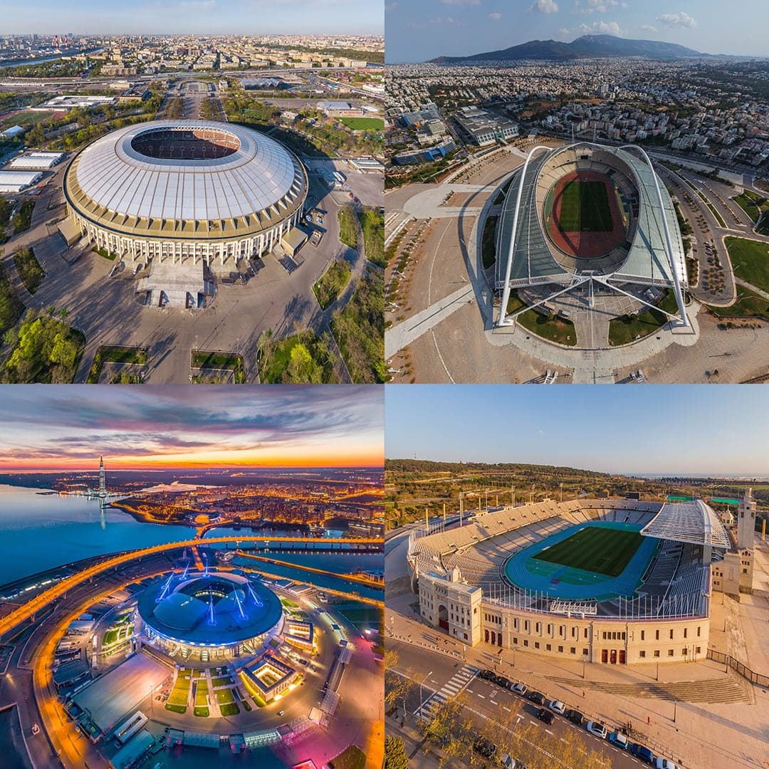 360 Virtual Tour №3. Football Stadiums of the World