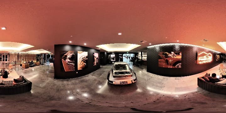 Finish Line Auto Club Lobby