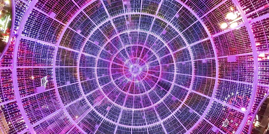 Barcelona 360VR_INSIDE LED BALL_Christmas Festival