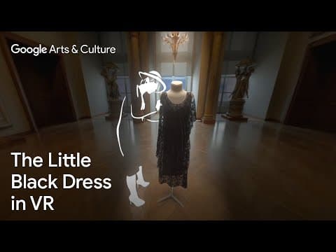 Coco Chanel's Little Black Dress in 360˚