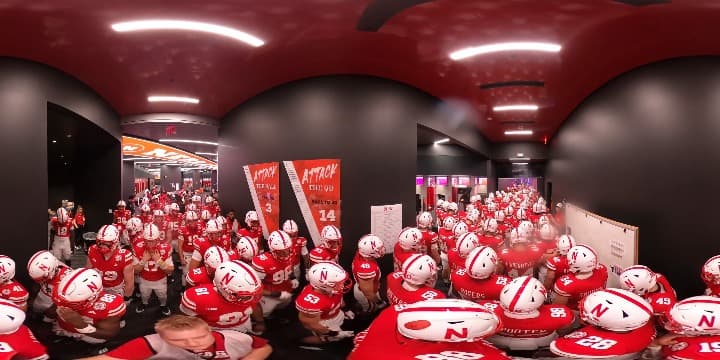 Nebraska Huskers Tunnel Portal