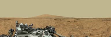 Mars Gigapixel Panorama - Curiosity rover: Martian solar days 136-149