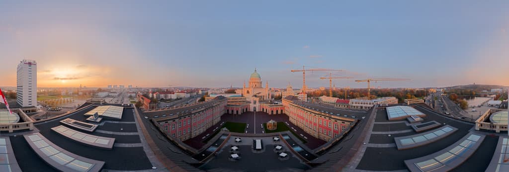 Potsdam Alter Markt | Brandenburg Parliament Rooftop