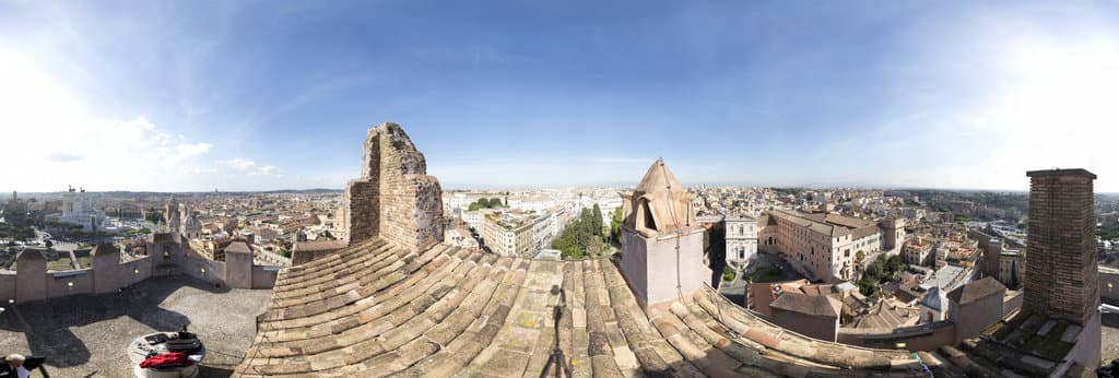 Torre Milizie (Tower of Milizie) shooting The Rome Gigapixel 1