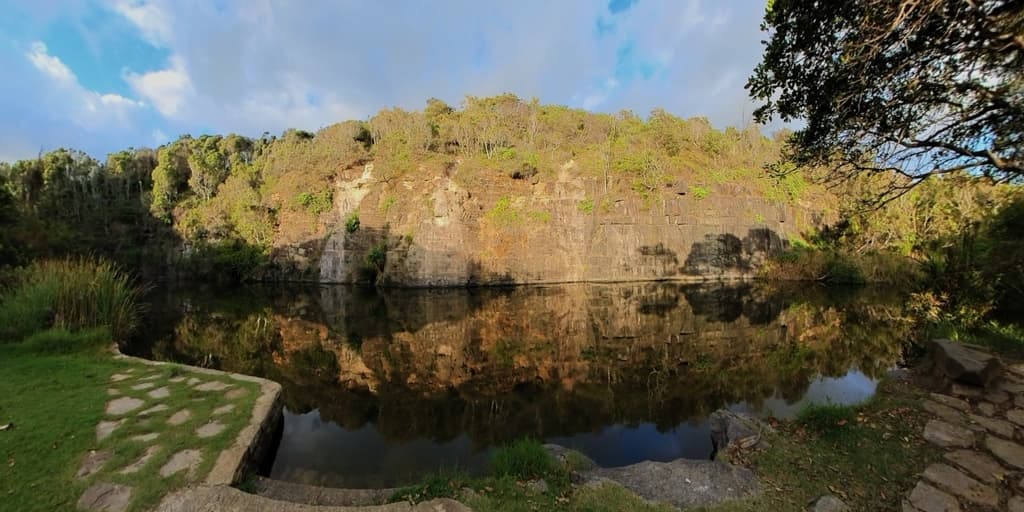 Walk between the 3 ocean pools of Angourie, Angourie, New South Wales, Australia