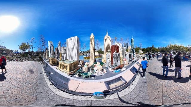Miniland Dinos in New York