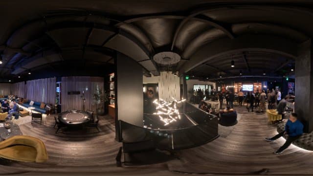 Bar area on the 2nd floor