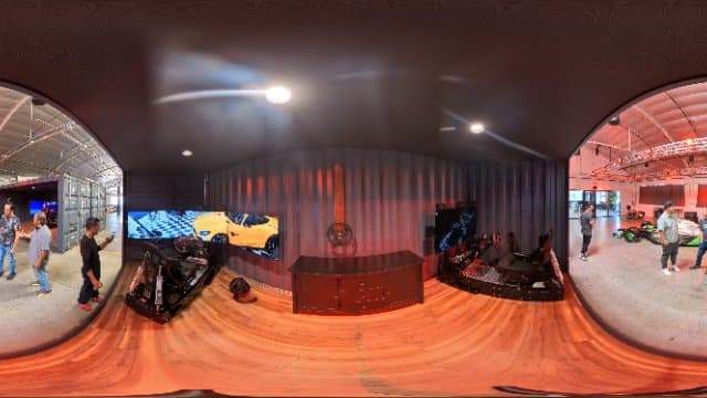 Racing simulators at CXC Studios