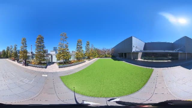 Rooftop of Ginza 6 Building in Tokyo