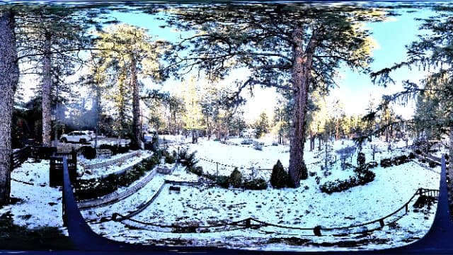 Big Bear after fresh snowfall