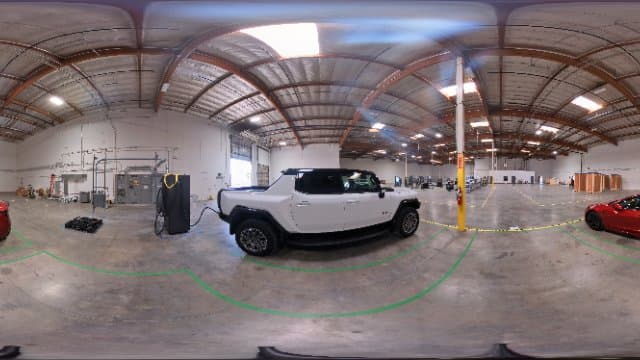 Hummer EV Charging Station