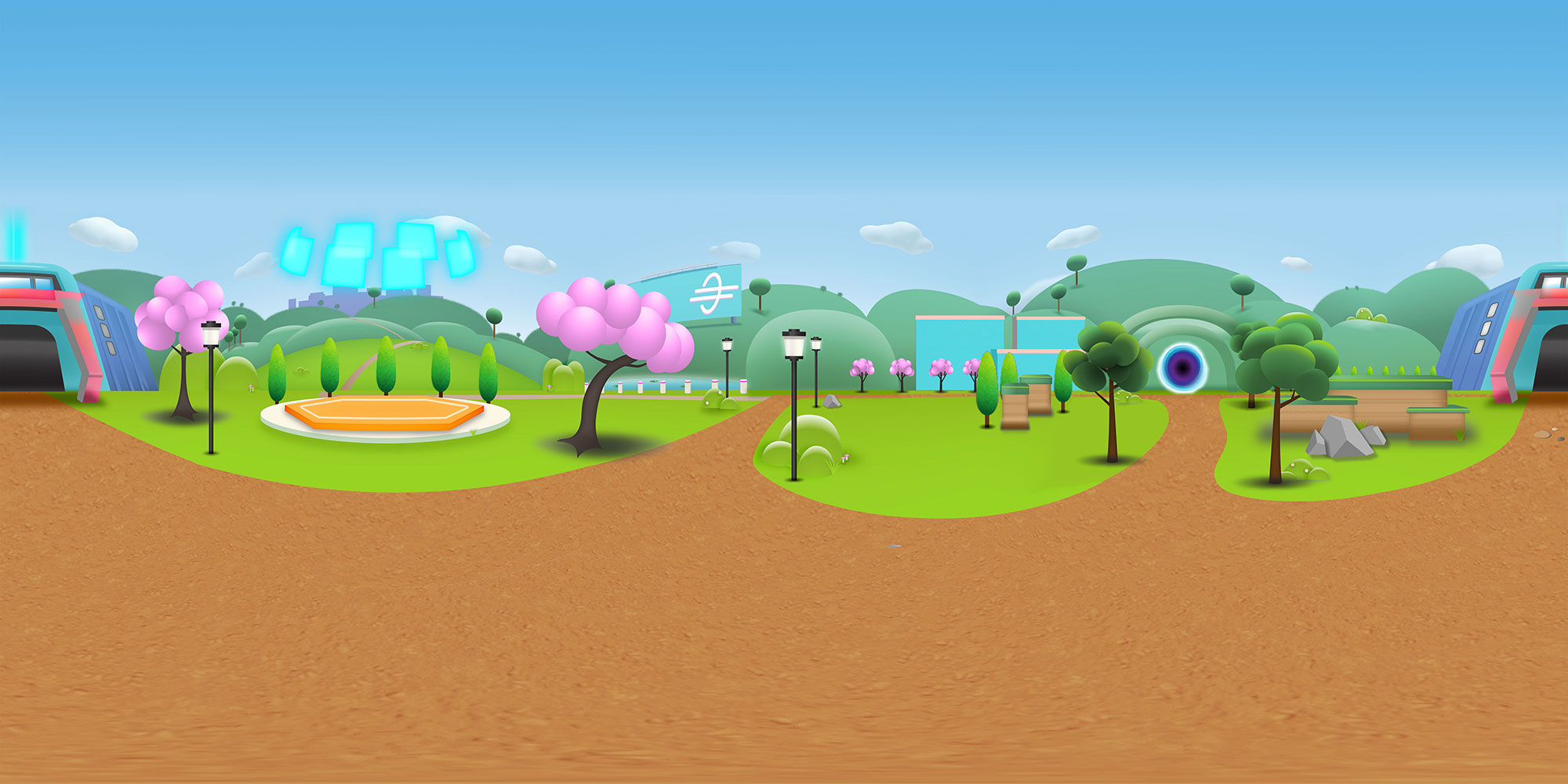 Teleport Background