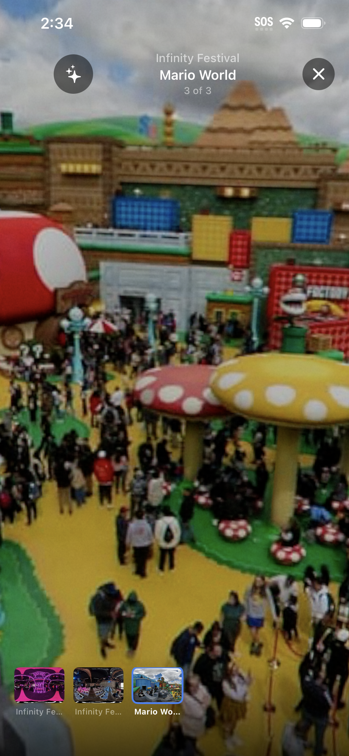 Mario World at Infinity Festival